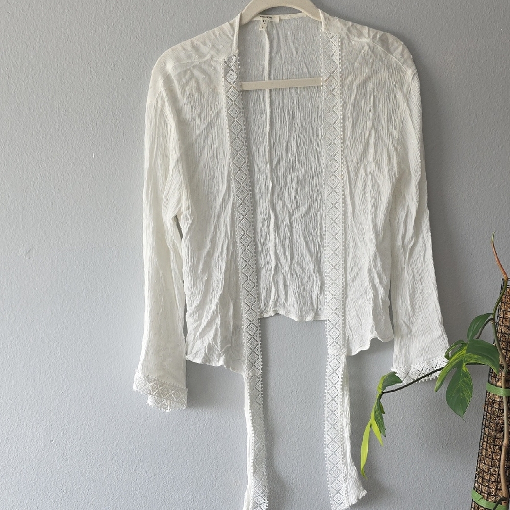 Maurices Ivory Knit Cardigan
